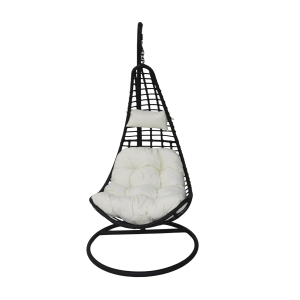 Pakabinamas krėslas Domoletti, juoda sp.