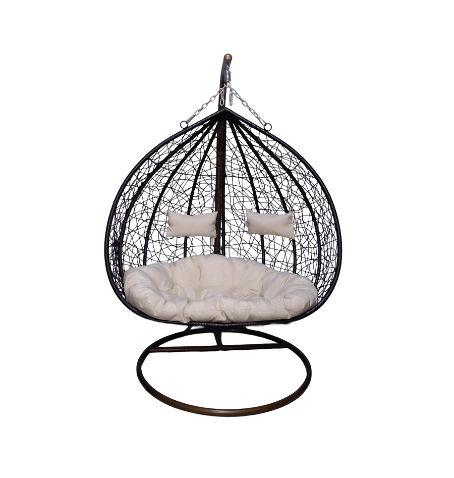 Pakabinamas krėslas Domoletti, ruda sp. 3 Pakabinamas krėslas Domoletti, ruda sp. - Image 3