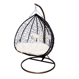 Pakabinamas krėslas Domoletti, ruda sp.