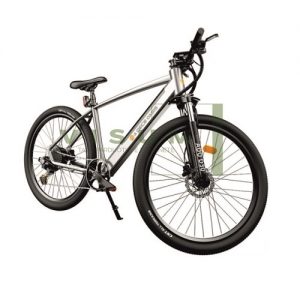 Elektrinis dviratis ADO D30, sidabrinis