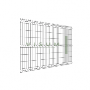 Segmentinė tvora, PILKA, 4 mm, 250 cm x 153 cm