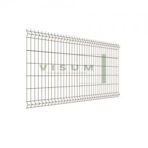 Segmentinė tvora, RUDA, 4 mm, 250 cm x 123 cm