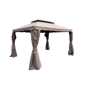 Pavėsinė Domoletti GP0039, 400 cm, rusva sp.