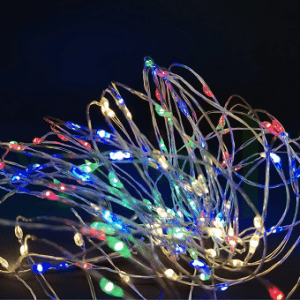 Lempučių girlianda Christmas Touch XY-BL2-20M, 2.5 m, įvairių spalvų