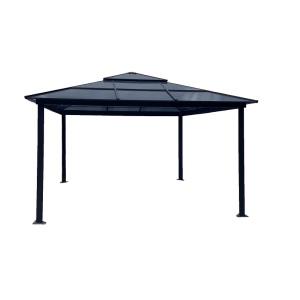 Pavėsinė Domoletti GP0036, 400 cm, juoda sp.