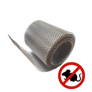 Juosta nuo graužikų, aliuminė, 10 cm x 5 m