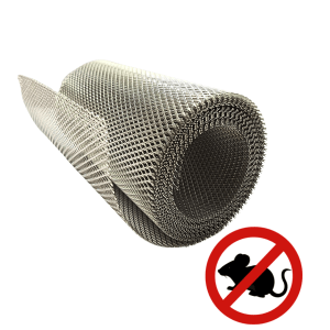 Juosta nuo graužikų, aliuminė, 15 cm x 5 m
