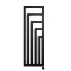 Elektrinis rankšluosčių džiovintuvas Terma Angus, heban, 44 cm x 130 cm, 400 W