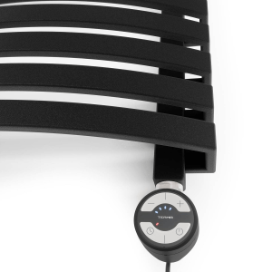 Elektrinis rankšluosčių džiovintuvas Terma Kioto, metalinė juoda, 48 cm x 87 cm, 400 W