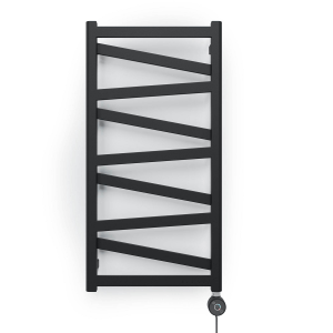 Elektrinis rankšluosčių džiovintuvas Terma Vipera, heban, 50 cm x 99 cm, 400 W