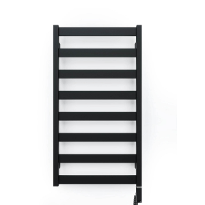 Elektrinis rankšluosčių džiovintuvas Terma Vivo, metalinė juoda, 50 cm x 91 cm, 400 W