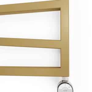 Elektrinis rankšluosčių džiovintuvas Terma ZigZag, anodic gold, 50 cm x 83.5 cm, 300 W