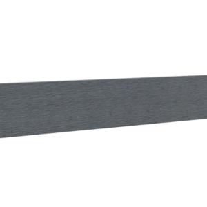 Tvoros pamatas 2500x225x50 mm, pilkas, WPC