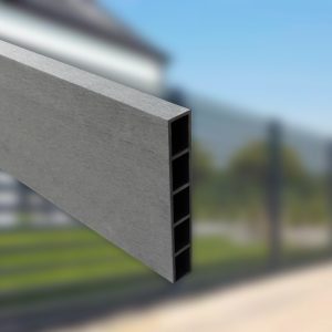 Tvoros pamatas 2500x225x50 mm, pilkas, WPC