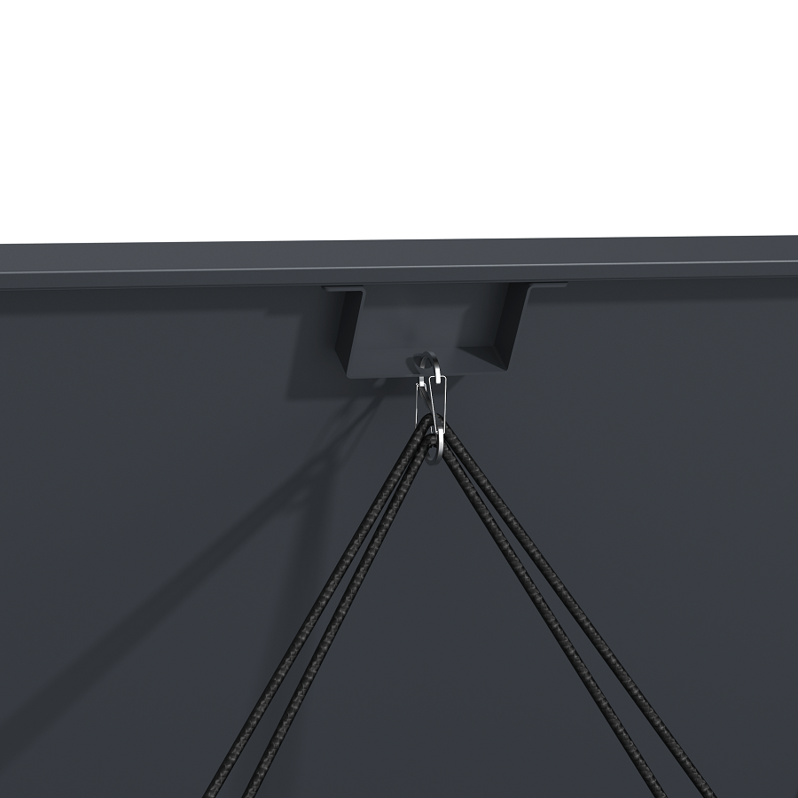 Trivietė šiukšlių konteinerio pastogė su pedalu MIKKO 6 Trivietė šiukšlių konteinerio pastogė su pedalu MIKKO - Image 6