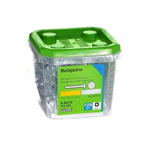 Sraigtai plokščia galvute 4,2×13 mm 250vnt, ESSVE