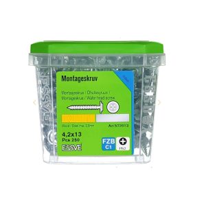 Sraigtai plokščia galvute 4,2×13 mm 250vnt, ESSVE