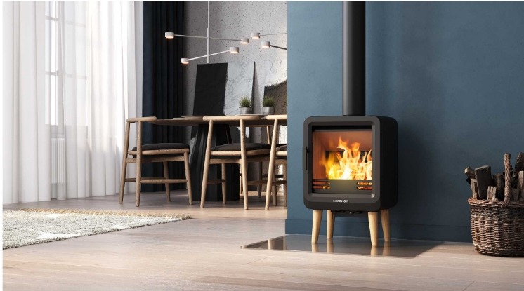 Ketaus krosnelė Nordflam FLAM, 5 kW 3 Ketaus krosnelė Nordflam FLAM, 5 kW - Image 3