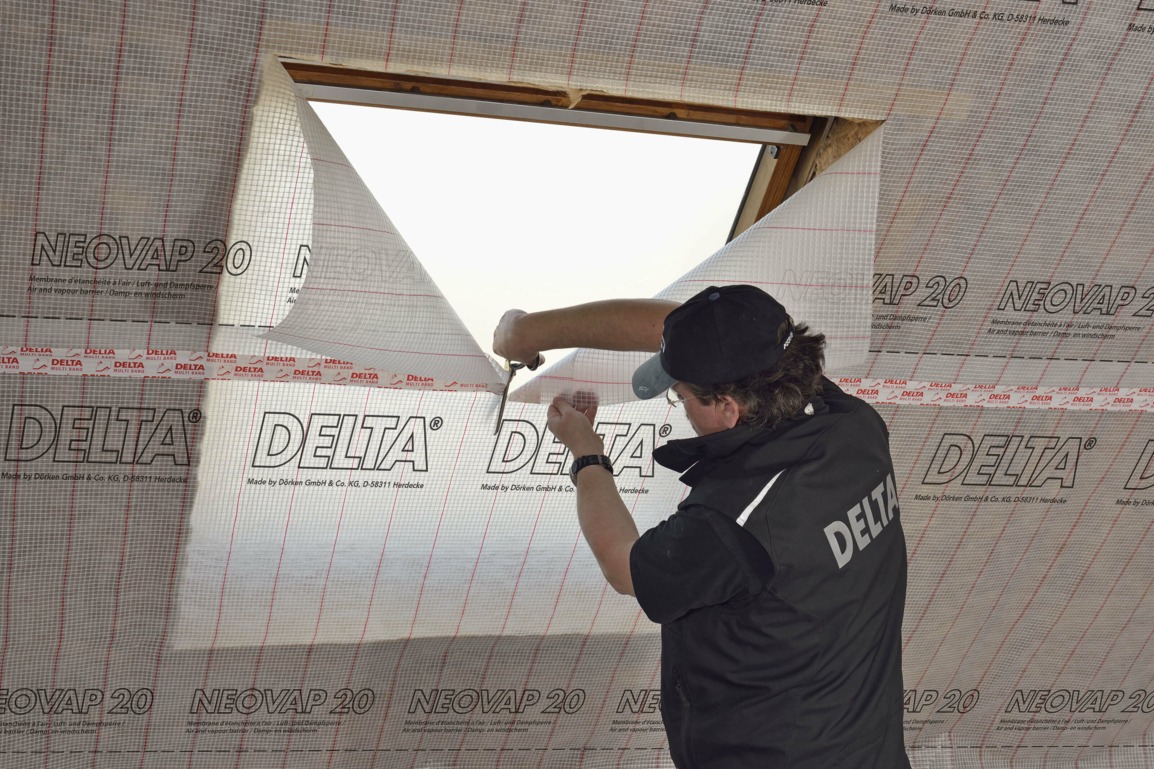 Garo izoliacinė plėvelė DELTA-NEOVAP® 20 (75m2) 3 Garo izoliacinė plėvelė DELTA-NEOVAP® 20 (75m2) - Image 3