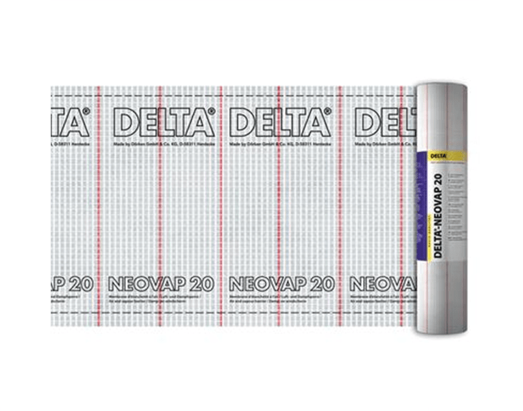 Garo izoliacinė plėvelė DELTA-NEOVAP® 20 (75m2) 2 Garo izoliacinė plėvelė DELTA-NEOVAP® 20 (75m2) - Image 2